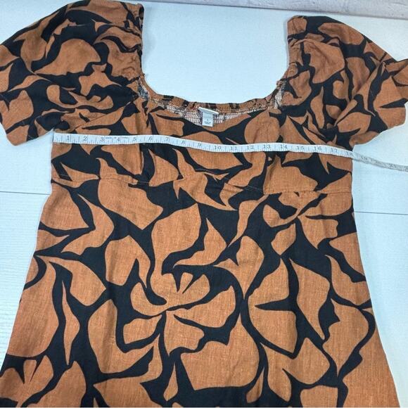 NWT A New Day Brown and Black Dress Size Large P0302 - Picture 5 of 9